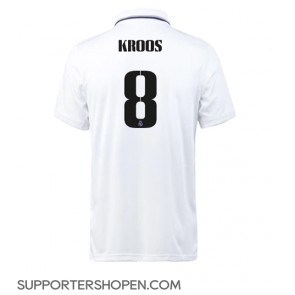 Real Madrid Toni Kroos #8 Hemma Matchtröja 2022-23 Kortärmad